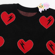Jin's Style Hearts Sweater