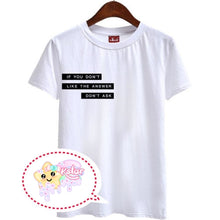 Jinyoung's Style If You Don't Like the Answer Don't Ask Shirt