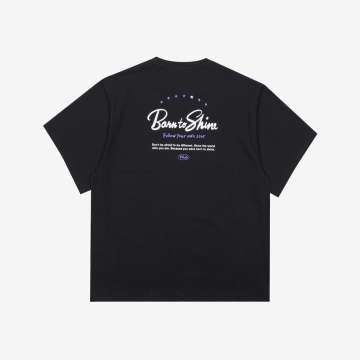[FILA X BTS] Loose Fit Lettering Tee