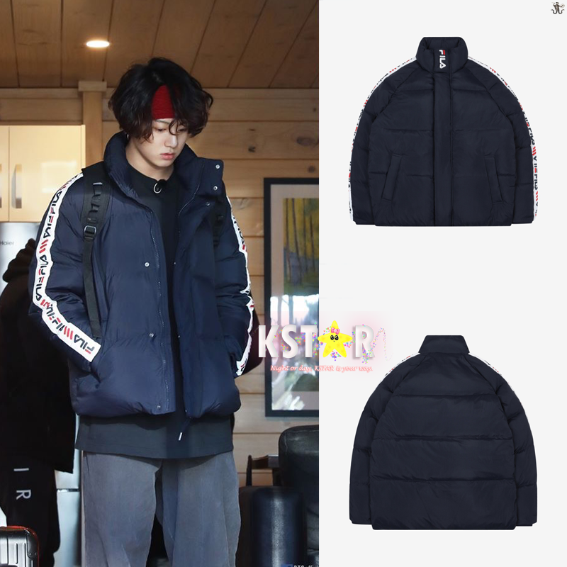 [FILA X BTS] Tapey Short Down Ink Navy