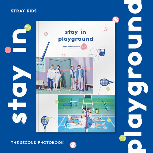 [JYP] STRAY KIDS - 2nd PHOTOBOOK: stay in playground - K-STAR