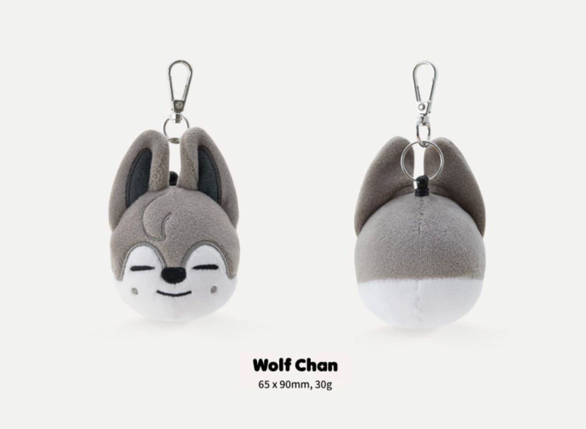 [JYP] STRAY KIDS - SKZOO Official Mini Face Keyring - K-STAR