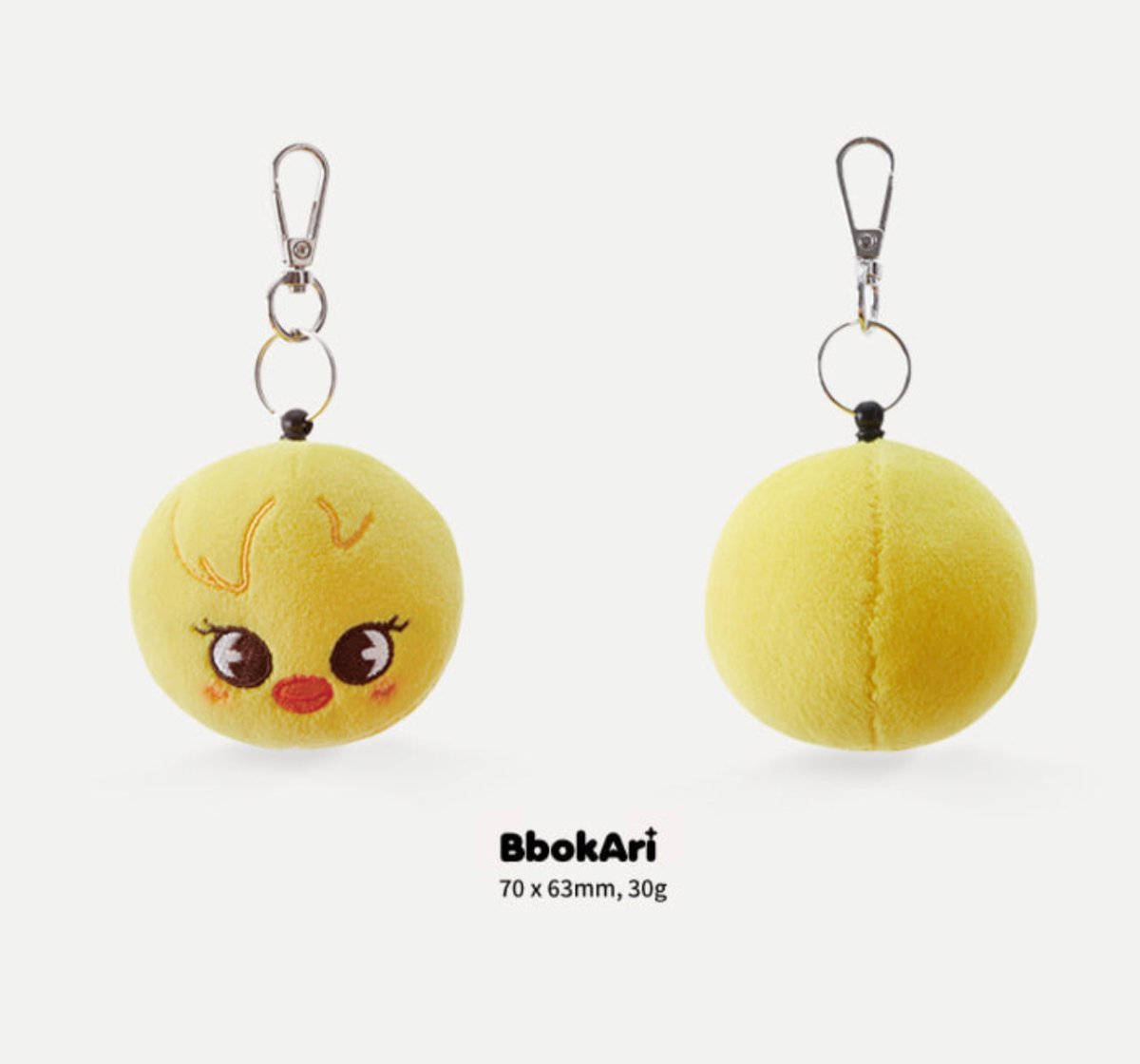 [JYP] STRAY KIDS - SKZOO Official Mini Face Keyring - K-STAR