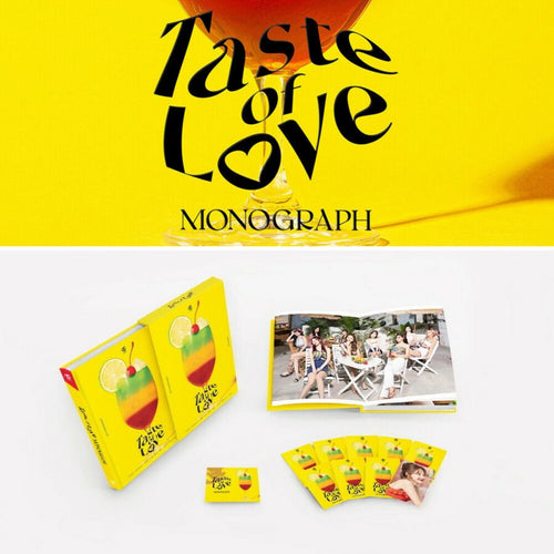 [JYP] TWICE Monograph Taste Of Love Photobook - K-STAR
