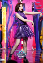 Joy & Yeri Style Purple Dress