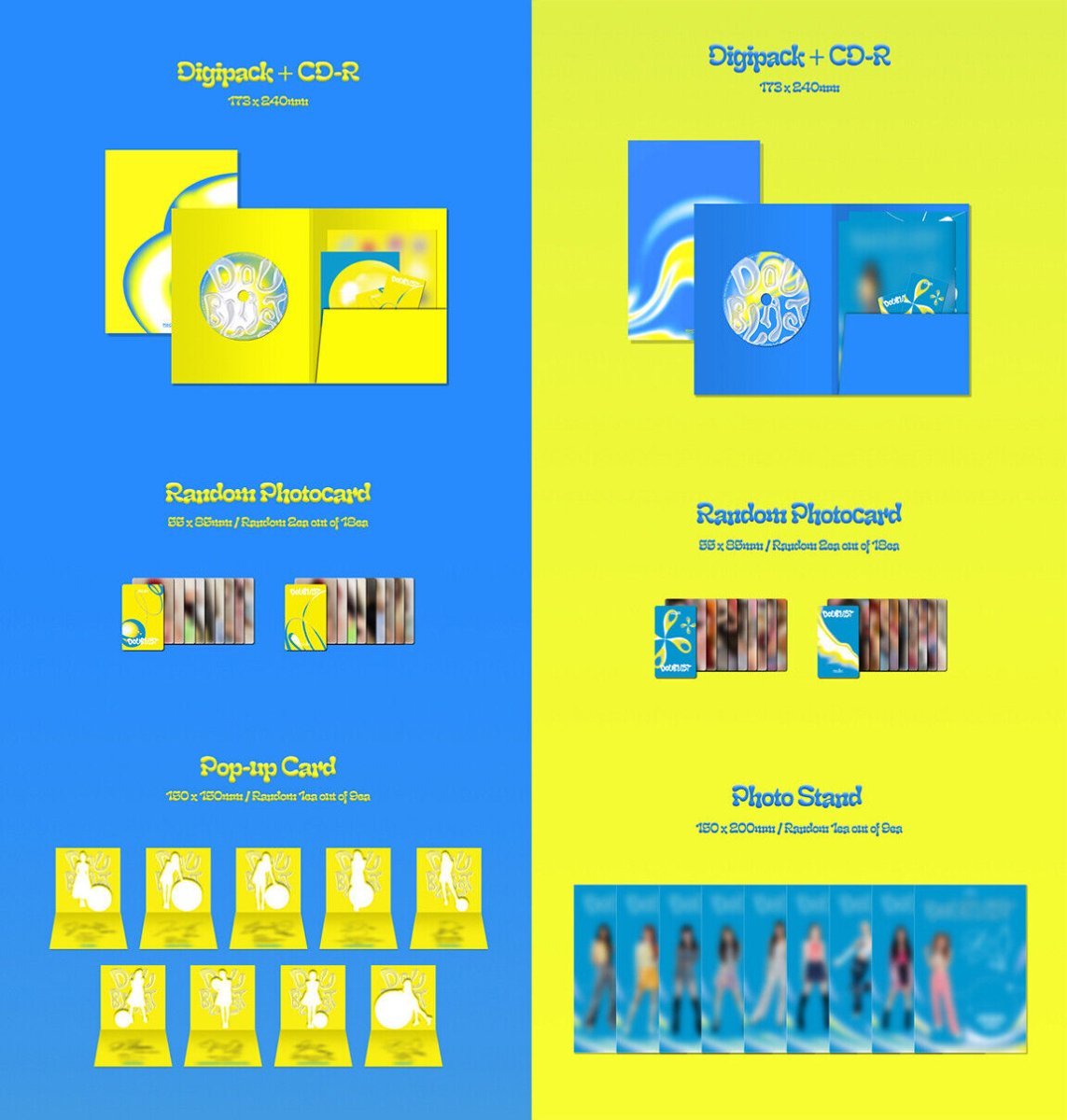 Kep1er - Doublast 2nd Mini Album (You Can Choose Version) - K-STAR