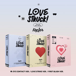 Kep1er - LOVESTRUCK! 4th Mini Album (You Can Choose Version) - K-STAR