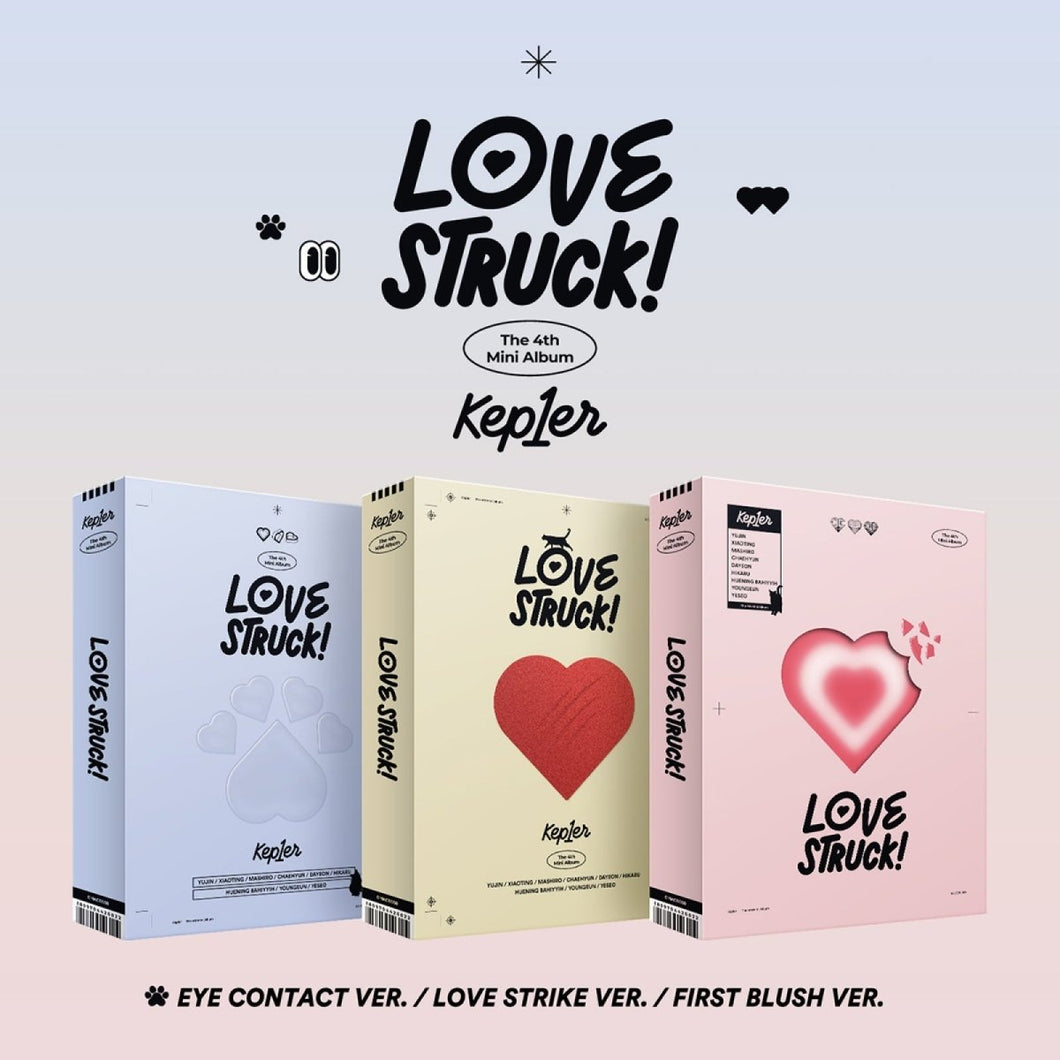 Kep1er - LOVESTRUCK! 4th Mini Album (You Can Choose Version) - K-STAR