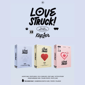 Kep1er - LOVESTRUCK! 4th Mini Album (You Can Choose Version) - K-STAR