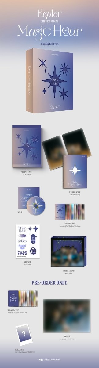 KEP1ER - MAGIC HOUR 5th Mini album - K-STAR