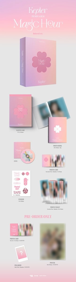 KEP1ER - MAGIC HOUR 5th Mini album - K-STAR