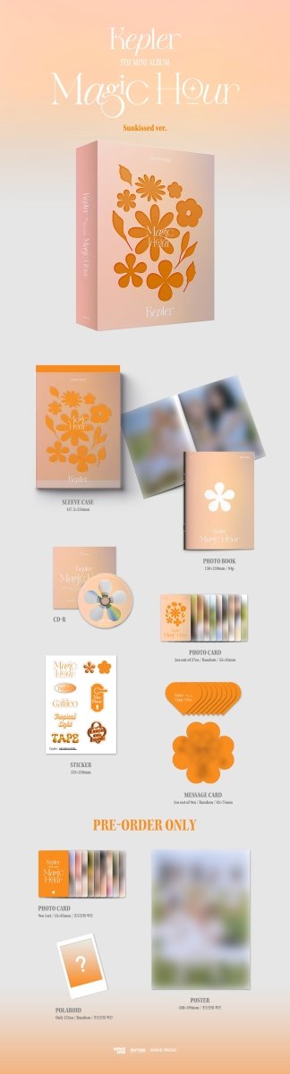 KEP1ER - MAGIC HOUR 5th Mini album - K-STAR
