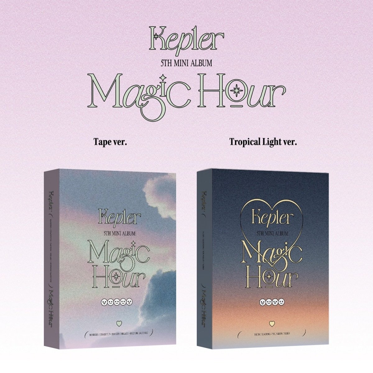 KEP1ER - MAGIC HOUR 5th Mini album Unit Version - K-STAR