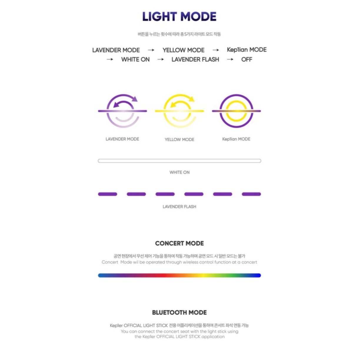 Kep1er Official Light Stick - K-STAR