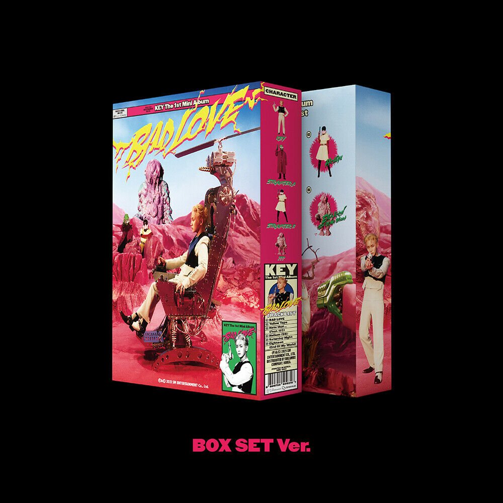 KEY - Bad Love 1st Mini Album ( BOX Set Version ) - K-STAR