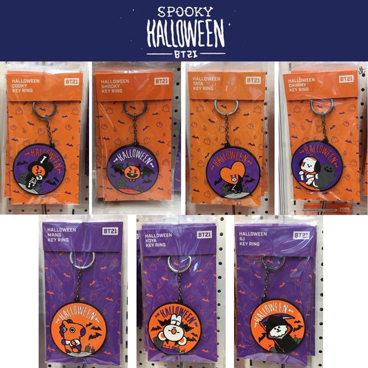 [LINE X BT21] Limited Halloween Keyring
