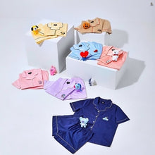 [LINE X BT21] Short Sleeve Pajama Set