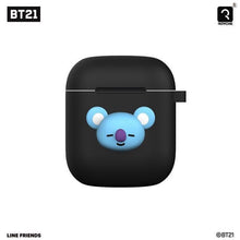 [ROYCHE X BT21] Silicone Case For Apple Airpods Black Edition