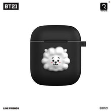 [ROYCHE X BT21] Silicone Case For Apple Airpods Black Edition