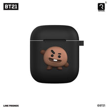 [ROYCHE X BT21] Silicone Case For Apple Airpods Black Edition
