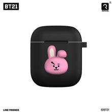 [ROYCHE X BT21] Silicone Case For Apple Airpods Black Edition