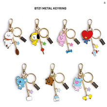 [LINE X BT21] Metal Keyring