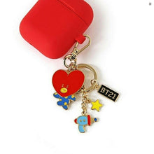 [LINE X BT21] Metal Keyring