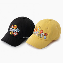 [LINE X BT21] Ball Cap Flower Version