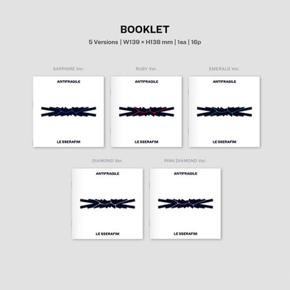 LE SSERAFIM - ANTIFRAGILE 2nd Mini Album COMPACT Ver. (You Can Choose MEMBER Version) - K-STAR