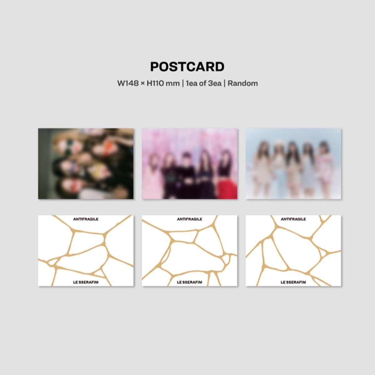 LE SSERAFIM - ANTIFRAGILE 2nd Mini Album (You Can Choose Version) - K-STAR