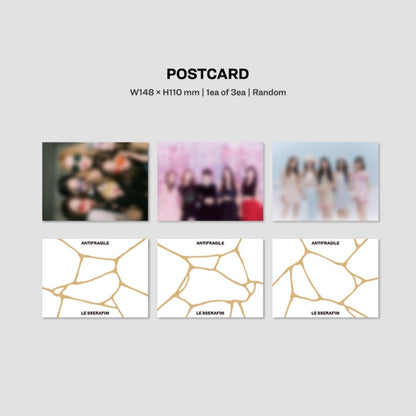 LE SSERAFIM - ANTIFRAGILE 2nd Mini Album (You Can Choose Version) - K-STAR