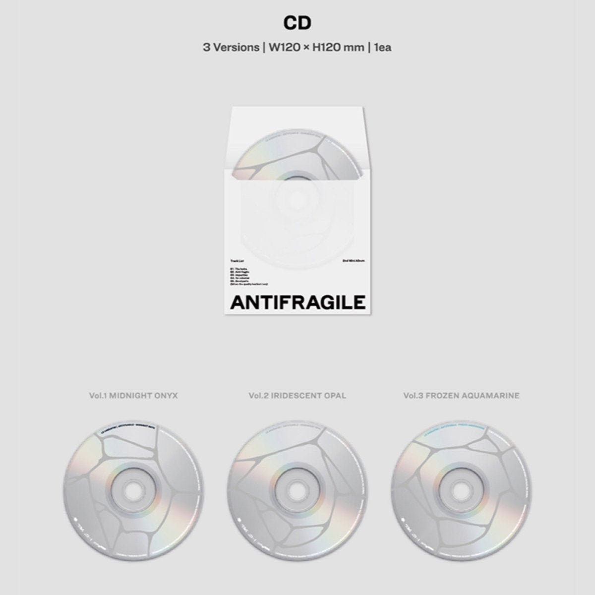 LE SSERAFIM - ANTIFRAGILE 2nd Mini Album (You Can Choose Version) - K-STAR