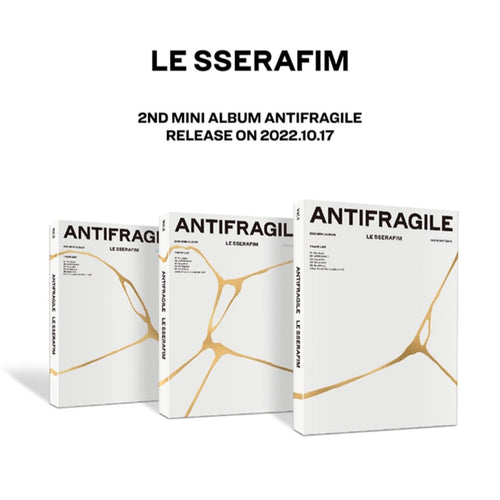 LE SSERAFIM - ANTIFRAGILE 2nd Mini Album (You Can Choose Version) - K-STAR