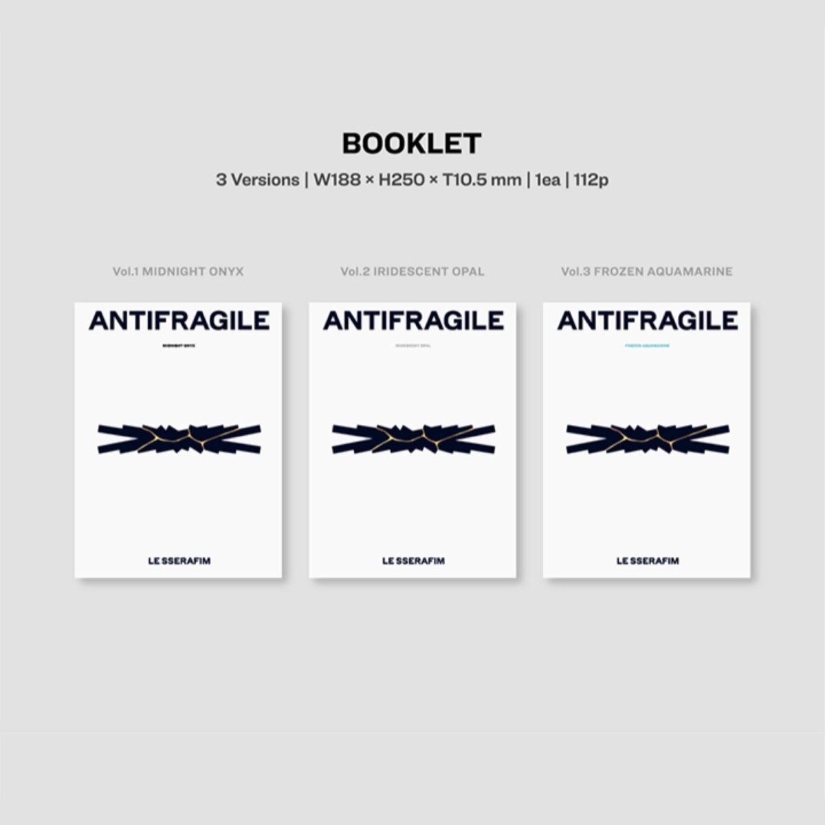 LE SSERAFIM - ANTIFRAGILE 2nd Mini Album (You Can Choose Version) - K-STAR