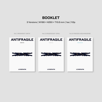 LE SSERAFIM - ANTIFRAGILE 2nd Mini Album (You Can Choose Version) - K-STAR