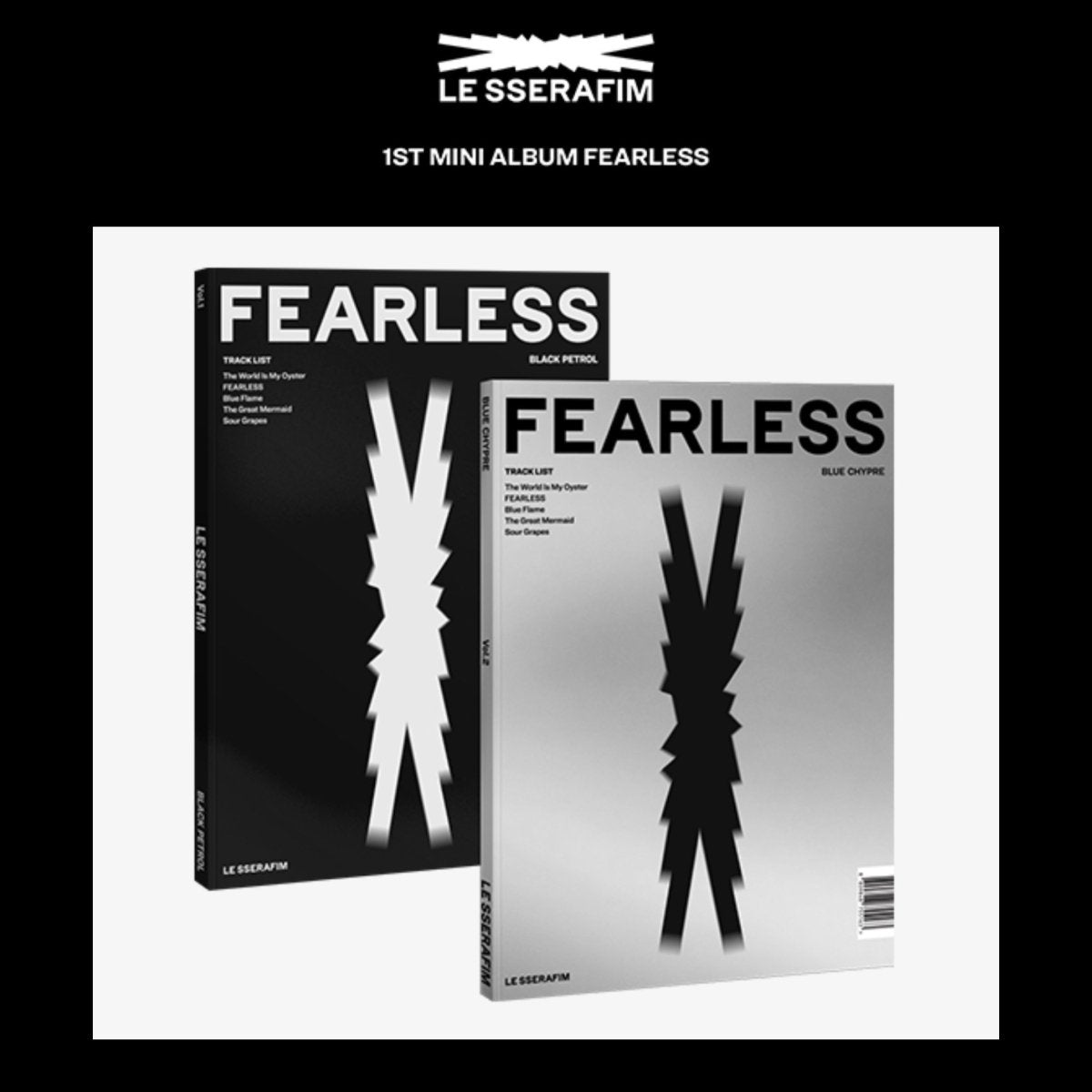 LE SSERAFIM - FEARLESS 1st Mini Album - K-STAR