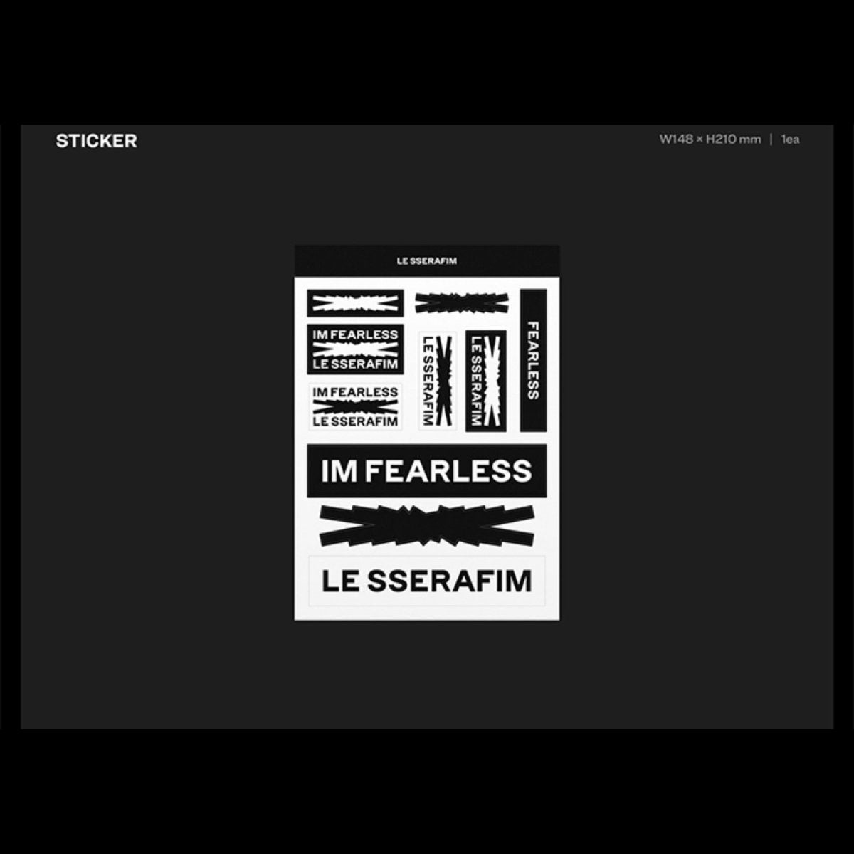 LE SSERAFIM - FEARLESS 1st Mini Album - K-STAR