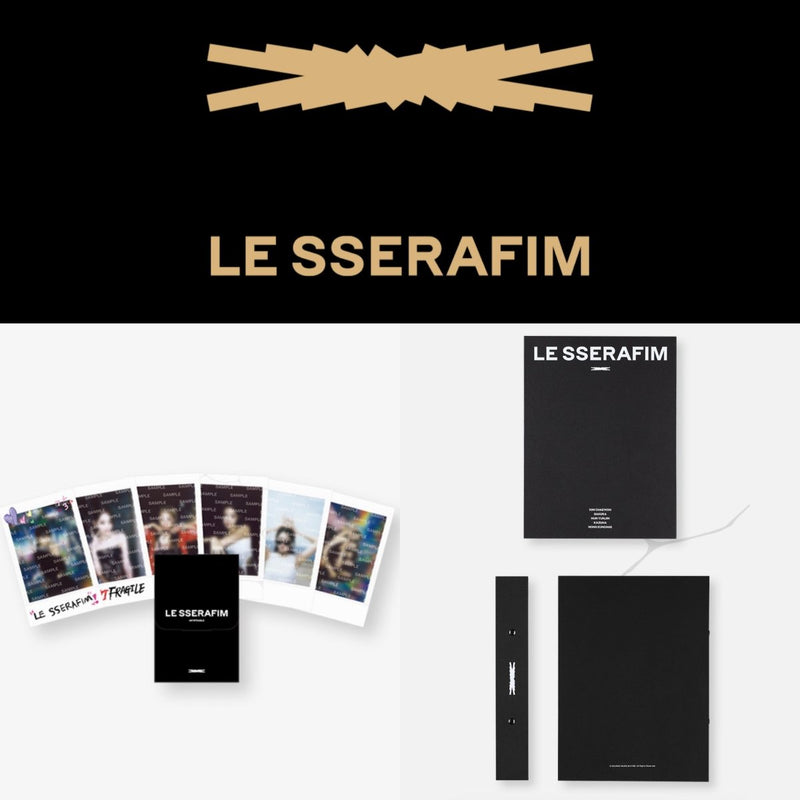 LE SSERAFIM Official Instant Photocard & Photo Binder – K-STAR