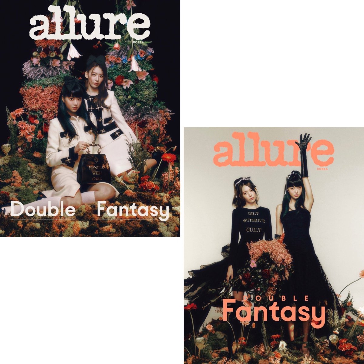 LE SSERAFIM SAKURA & EUNCHAE - Allure Korea Magazine December 2022 - K-STAR