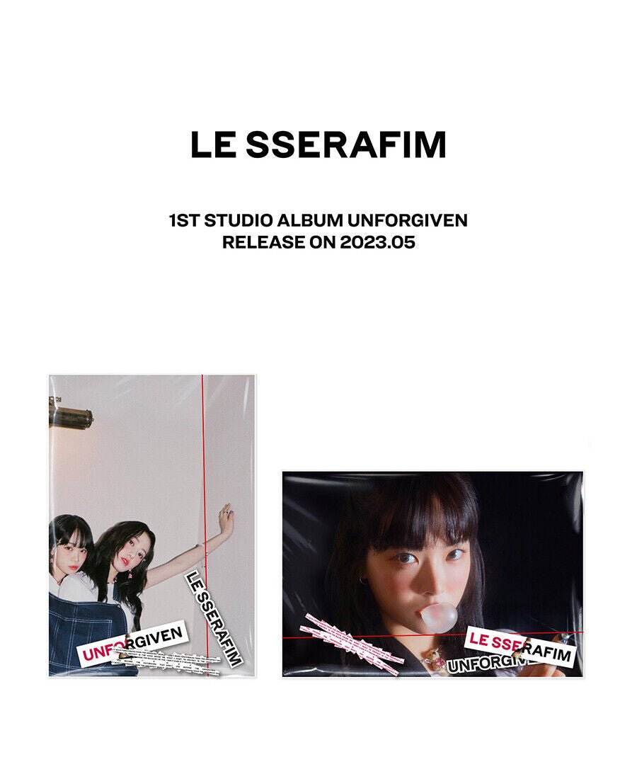 LE SSERAFIM - UNFORGIVEN 1st Studio Album ( Weverse Albums Ver. ) - K-STAR
