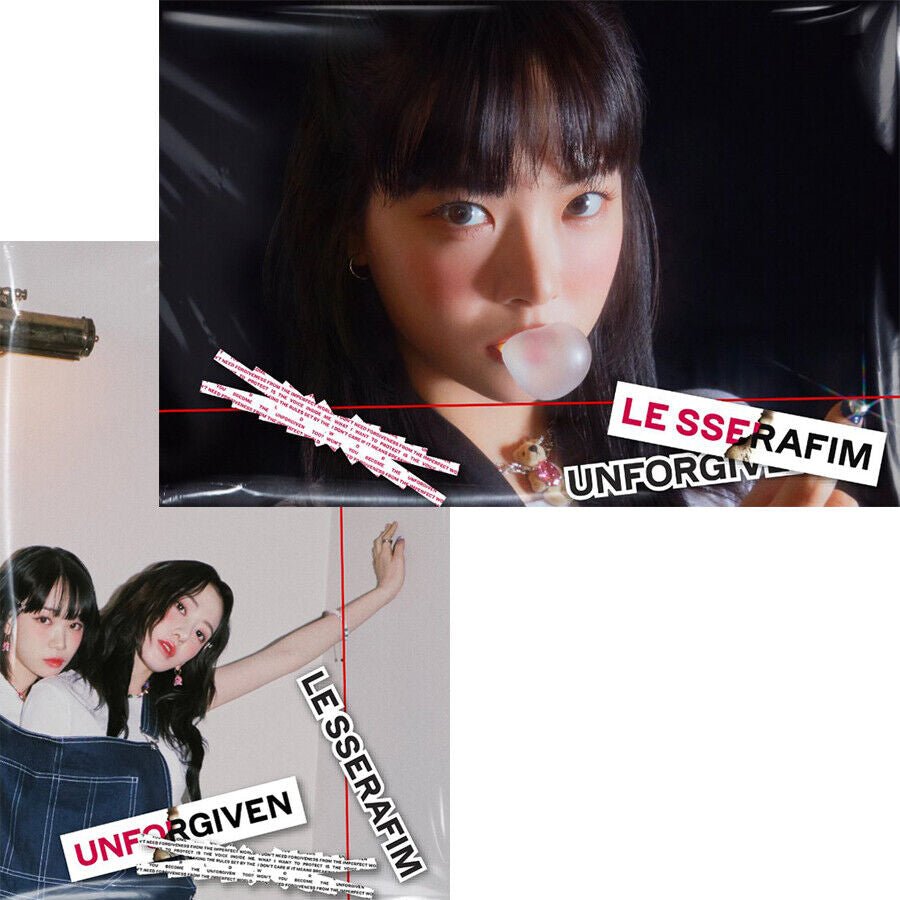 LE SSERAFIM UNFORGIVEN Weverse Japan UMS POB Lucky Draw