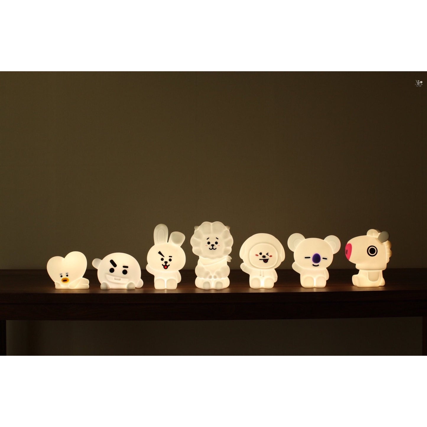 [LINE X BT21] Cooky Mood Lamp (Free Express Shipping)