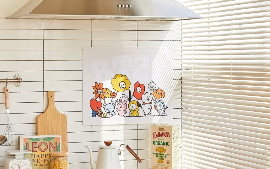 [LINE X BT21] Air Purifier Wall Poster (Free Express Shipping) - K-STAR