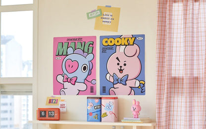 [LINE X BT21] Air Purifier Wall Poster (Free Express Shipping) - K-STAR