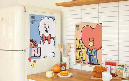 [LINE X BT21] Air Purifier Wall Poster (Free Express Shipping) - K-STAR