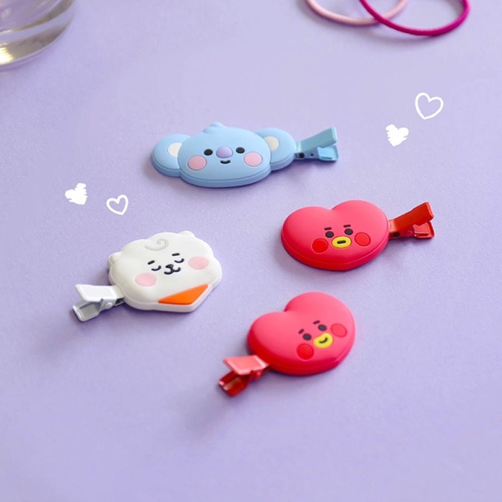 [LINE X BT21] Baby Face Hair Clip (2p) - K-STAR