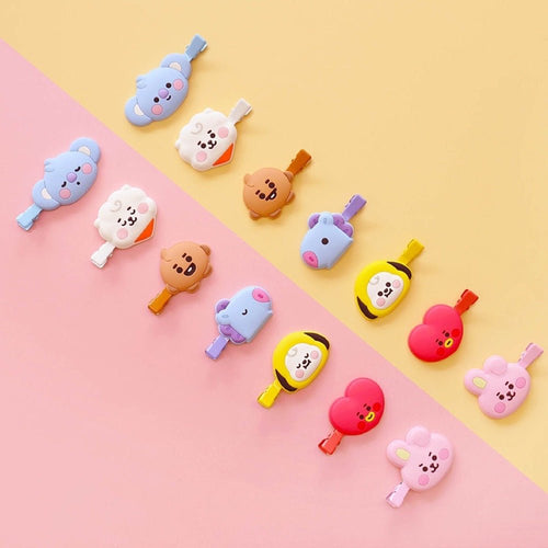 [LINE X BT21] Baby Face Hair Clip (2p) - K-STAR