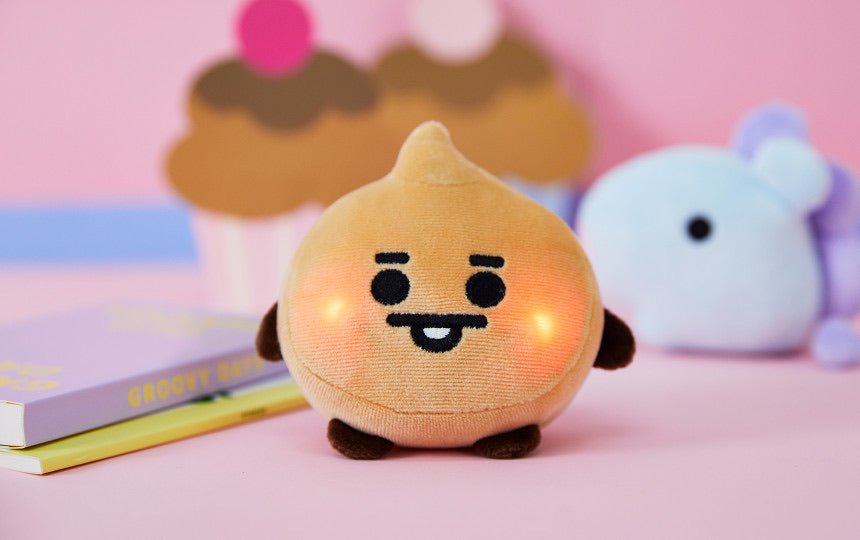 [LINE X BT21] Baby Lighting Bagcharm Doll Keyring - K-STAR