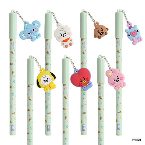 [LINE X BT21] Baby Mascot Ball Pen (7 SET) - K-STAR