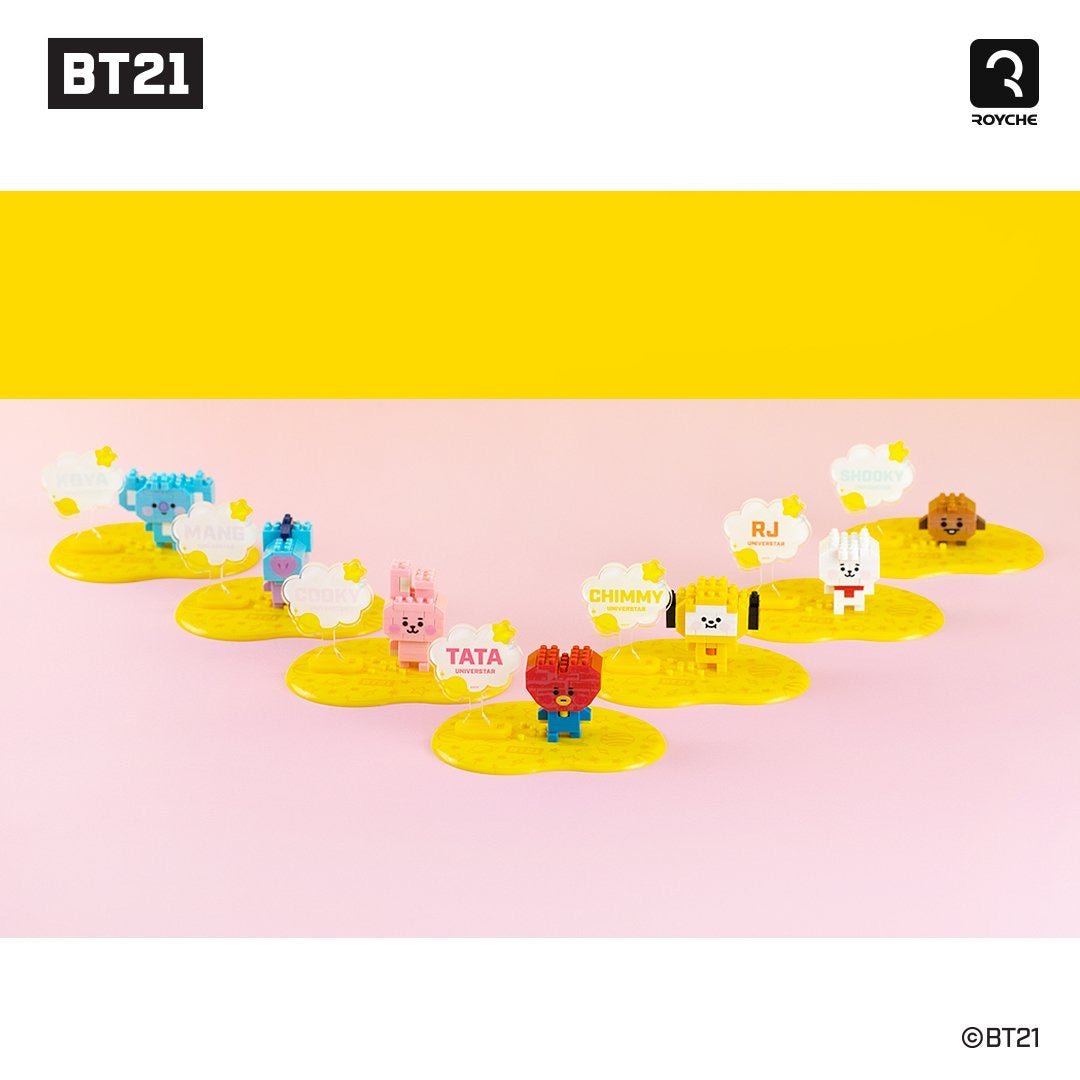 [LINE X BT21] Baby Nano Block - K-STAR
